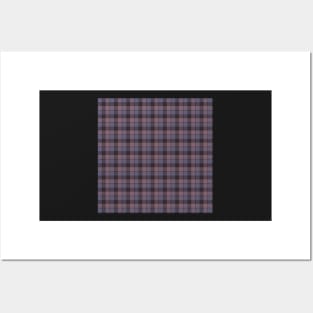 Plaid   by Suzy Hager        Amari Collection 107    Shades of Grey, Violet and Brown Posters and Art